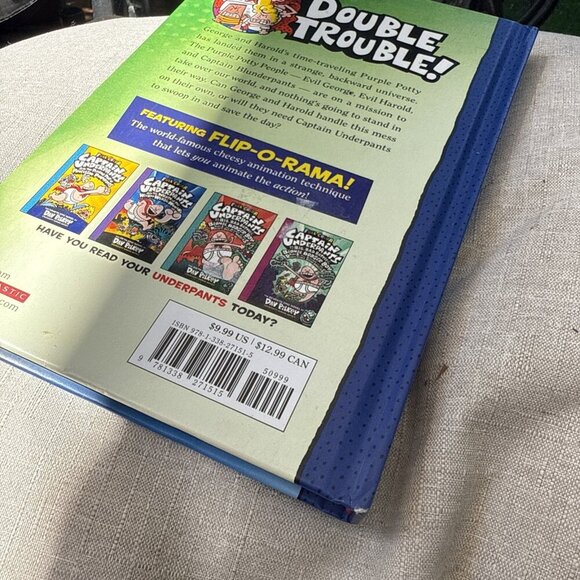 Captain Underpants and the Preposterous Plight of the Purple Potty People: - NEW - Picture 4 of 7